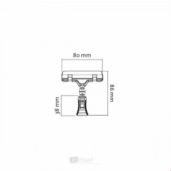 Mini sponka z nosilcem za komunikacije