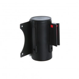 IZVLEČNA KASETA - ZA PREGRADO - STENSKA - ČRNA - ČRN TRAK - 3m