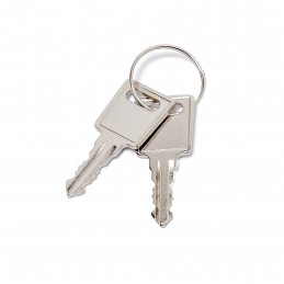 Oglasna deska z magnetno tablo - Srebrna - drsna vrata -  1380 x 982 mm (18 x A4)