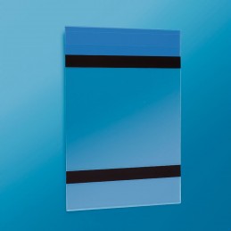 Stensko stojalo za reklame - magnetno in mat - U oblika