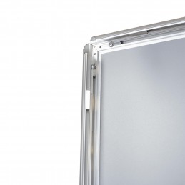 Kovinski snap okvir z oglatimi vogali  - 25 mm - več velikosti