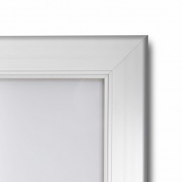 Oglasna deska z magnetno tablo - Srebrna PETG - 1067 x 805 mm (9 x A4)