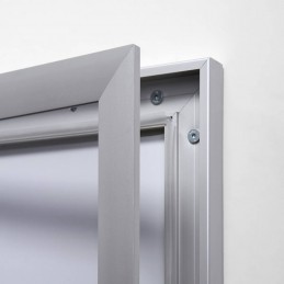 OGLASNA DESKA Z MAGNETNO TABLO - PIŠI BRIŠI - SAN - POŽARNA ODPORNOST RAZREDA B1