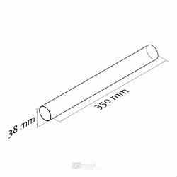 Prozorna plastična cev za sestavljanje