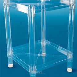 Prozorna plastična cev za sestavljanje