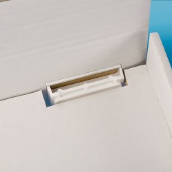 Bela horizontalna sponka