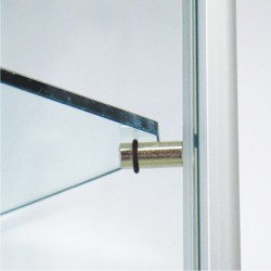 Vitrina z "LED" 50 x 50 x 200 cm
