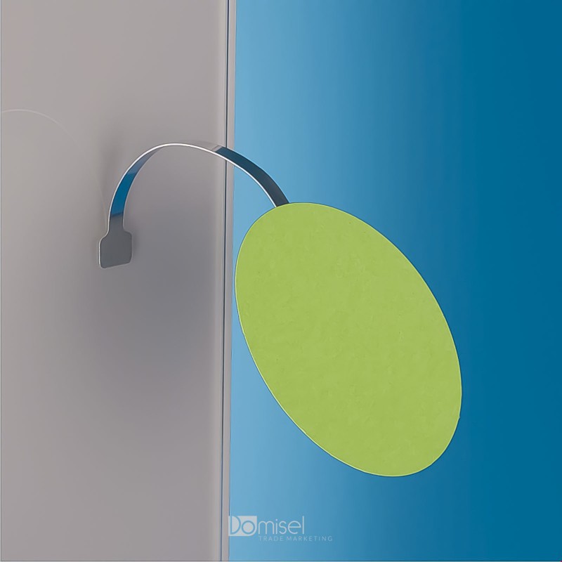 Kovinski gibljiv označevalec polic - 152 mm