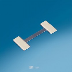 Kovinski gibljiv označevalec polic - 30 x 75 mm