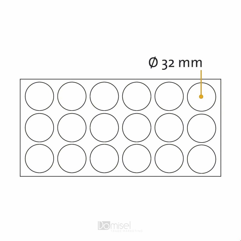 Okrogle samolepilne penaste blazinice - Ø 32 mm