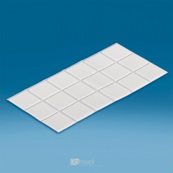 Kvadratne samolepilne penaste blazinice - 32 x 32 mm
