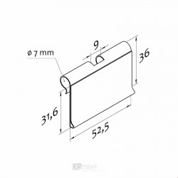 Revogrip censka letvica - D50 V32