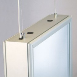 Oglati okvir z neon osvetljavo - enostranski in dvostranski