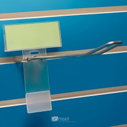 PLASTIČNA CENOVKA - ZA KLJUKICE - 40 X 110 MM