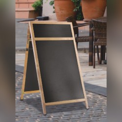 A STOJALO - LESENO - ZA KREDNE MARKERJE - S TOPPERJEM - D660 V1280 mm