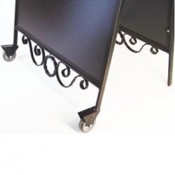 A STOJALO - KOVINSKO - ANTIK - ZA KREDNE MARKERJE