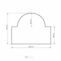 Logo enota v obliki pol lunice