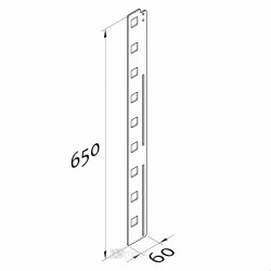 Prozoren trak za dvostranske kljukice