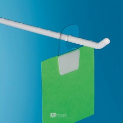 Odprti samolepilni obešalnik s penastim trakom - 27 x 44 mm