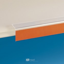CENSKA LETVICA - 90° -ROČNO DELO - MAT - PROZORNO LEPILO, ZNOTRAJ - D1000 V20 G15