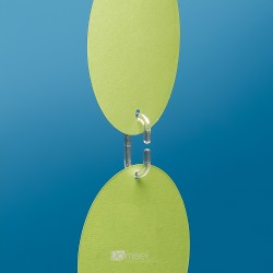 Bel plastičen "C" kavelj - 39 mm