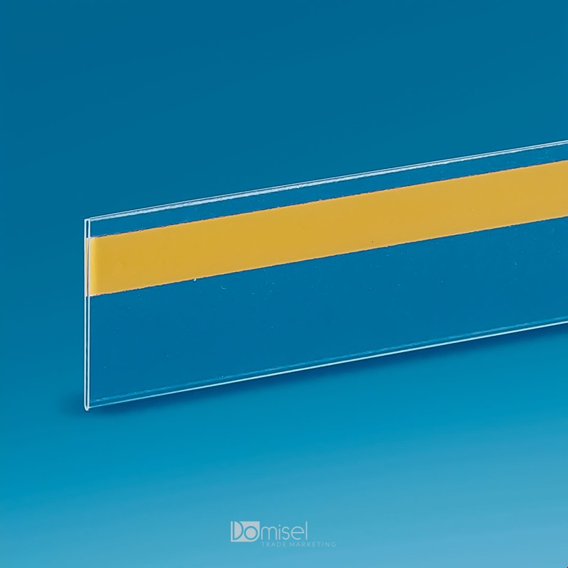 CENSKA LETVICA - RAVNA - ROČNO DELO -  PROZORNO LEPILO, ZGORAJ - D1000 V32