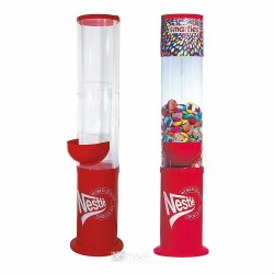 Dispenser plastično stojalo - enostranski vhod - 420 x 1605 mm