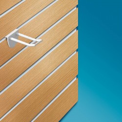 Plastična dvojna lamelna kljukica z nosilcem za ceno - 50/100/150/200/250 mm