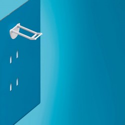 Platična dvojna za zatikanje kljukica s proti vlommilno sponko - 50/100/150/200/250