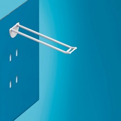 Platična dvojna za zatikanje kljukica s proti vlommilno sponko - 50/100/150/200/250