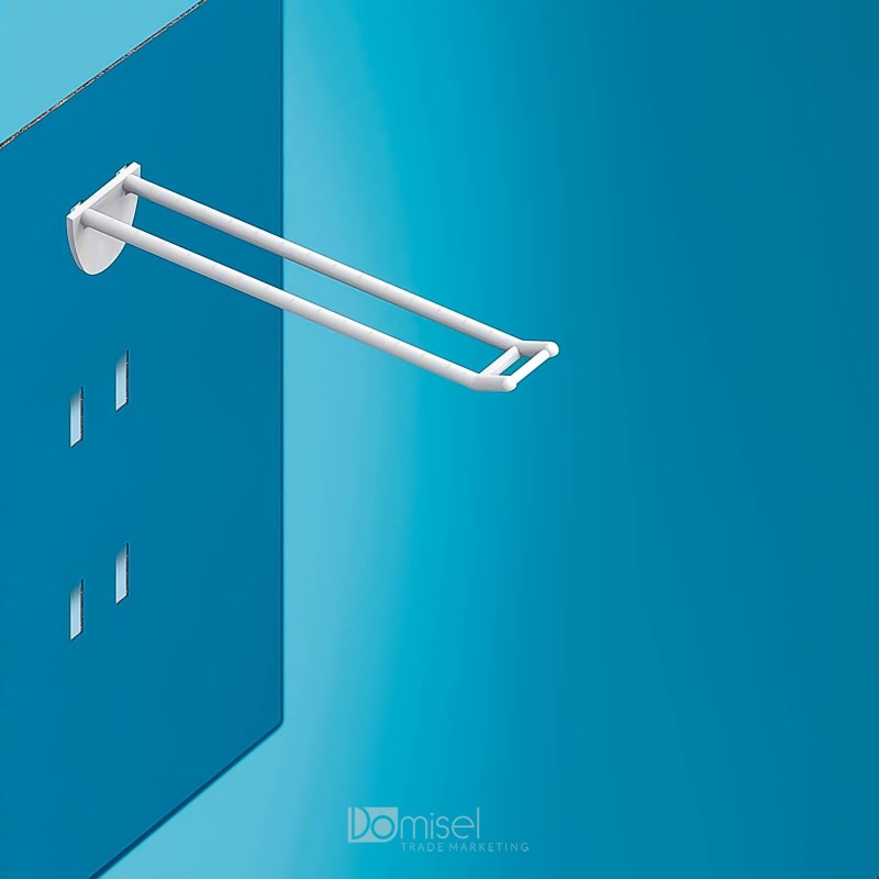 Platična dvojna za zatikanje kljukica s proti vlommilno sponko - 50/100/150/200/250