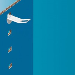 Plastična polna za zatikanje kljukica z nosilcem za ceno