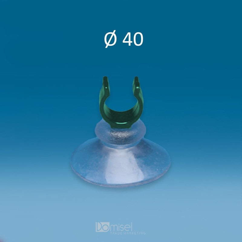 VAKUUMSKI PRISESEK - S PLASTIČNO SPONKO - Ø 40 mm - 10 mm