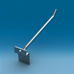 Kovinska enojna lamelna cinkana kljukica  - 150 mm