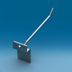 Kovinska enojna lamelna cinkana kljukica - 115 mm