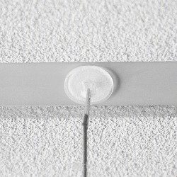 Prozoren okrogel samolepilni nosilec 20 mm
