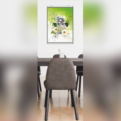 Aluminijast "snap" profil - 600 mm